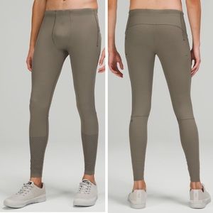 LULULEMON Vital Drive Training Tight 28” Rover Men’s Size Large Reflective Gym